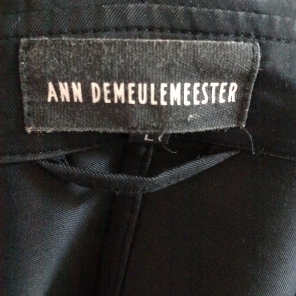 ANN DEMUELEMEESTER Men's Jacket. Cotton and Rayon - Picture 8 of 8